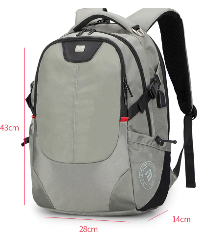 Sac de voyage USB / Anti-Agression / Compatible ordinateur 15 pouces